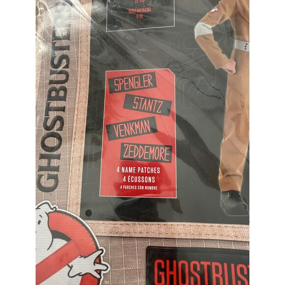 GHOSTBUSTERS Child Spengler Stantz Venkman Zeddedmore Costume | Size 8-10 - Picture 3 of 6